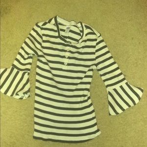 Little Girl Striped Shirt